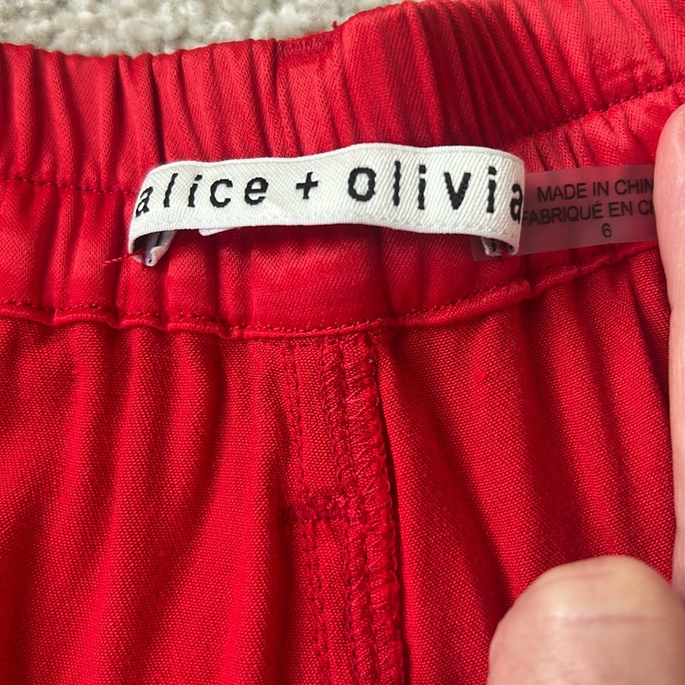 Alice and Olivia Joette low rise cargo pants - Picture 7 of 16
